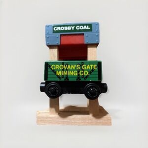 Thomas & Friends Wooden Railway Crosby Coal Loader & Coal Car Y4091 2016